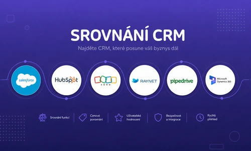 Srovnání CRM platforem pro český trh v roce 2026 (Pipedrive, Raynet, HubSpot, Salesforce, Microsoft Dynamics 365, Zoho)