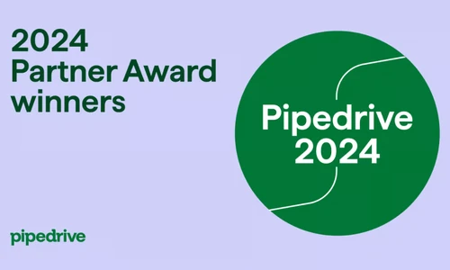 Stali jsme se Pipedrive partnerem roku 2024 🎉